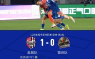 kaiyun-盐城1-0宿迁，花志成破门，曾宖浩远射中横梁